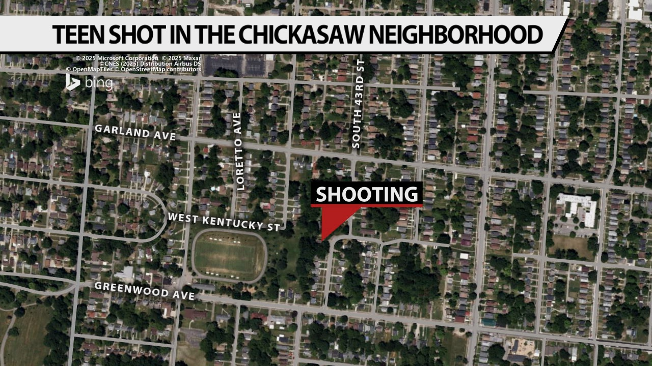 14-year-old injured by shots fired into a house in Louisville's Chickasaw neighborhood